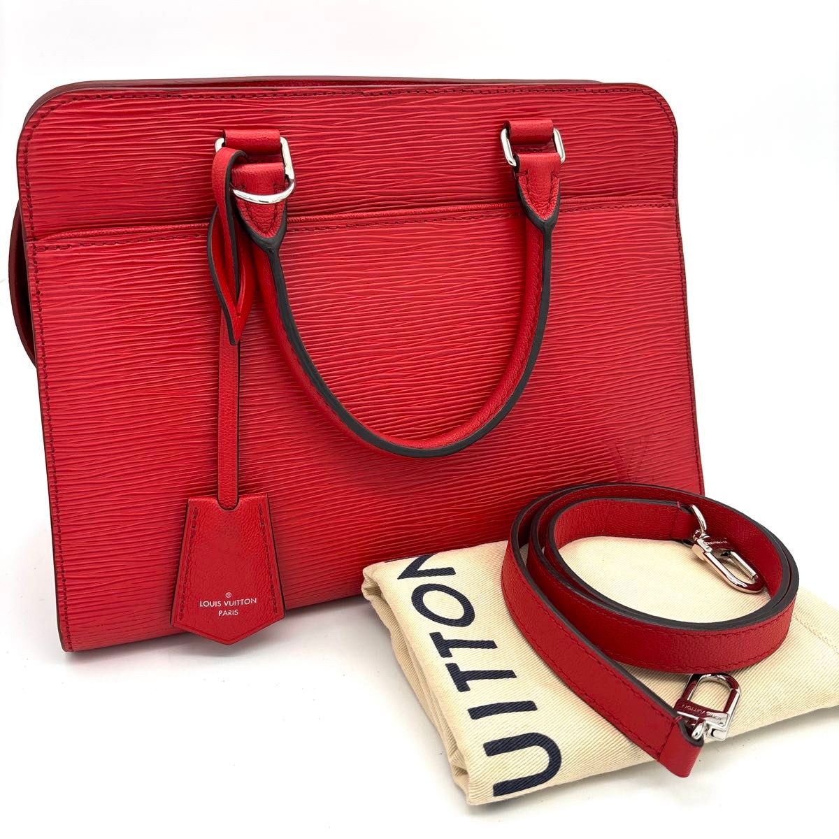 ルイヴィトン Louis Vuitton エピ ヴァノーMM 2way ハンドバッグ ルイヴィトン Louis Vuitton エピ ヴァノーMM 2way ハンドバッグ