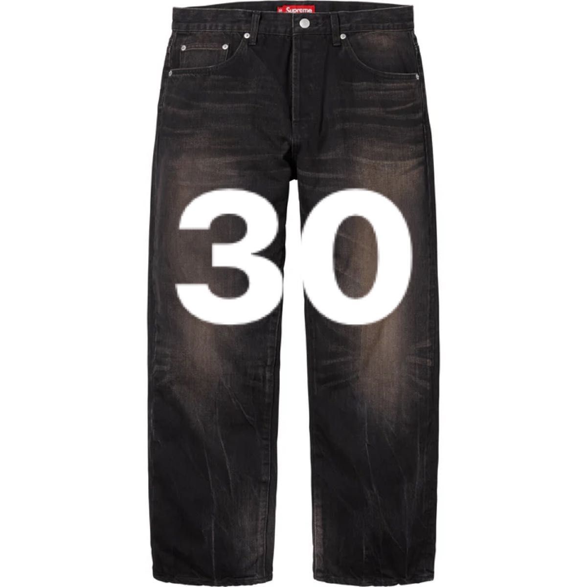 Supreme Distressed Loose Fit Selvedge Jean Supreme Distressed Loose Fit Selvedge Jean
