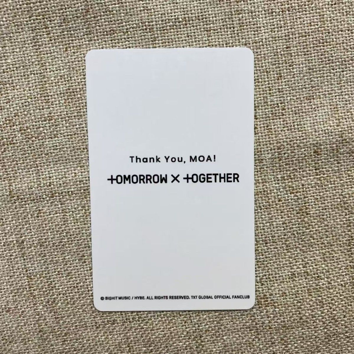 TXT ヨンジュン FC ファンクラブ 新規入会 友達紹介 特典 トレカ TXT ヨンジュン FC ファンクラブ 新規入会 友達紹介 特典 トレカ