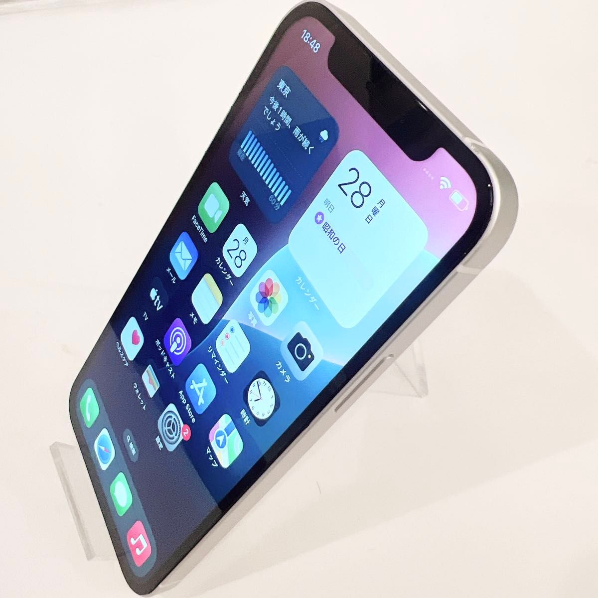 画面新品 iPhone 12 ホワイト 64G SIMフリーバッテリー100 画面新品 iPhone 12 ホワイト 64G SIMフリーバッテリー100