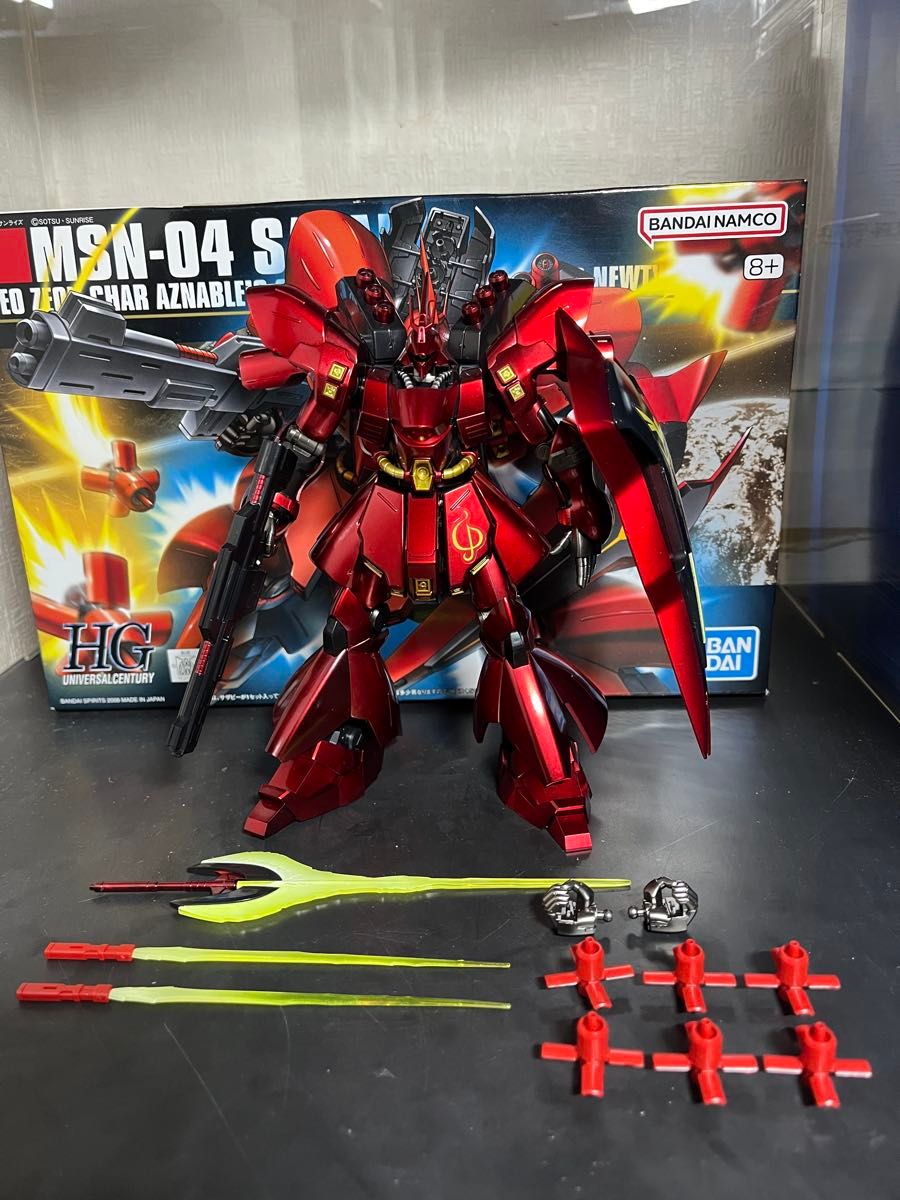 HG サザビー 塗装済完成品 キャンディー塗装|Yahoo!フリマ(旧 HG サザビー 塗装済完成品 キャンディー塗装|Yahoo!フリマ(旧