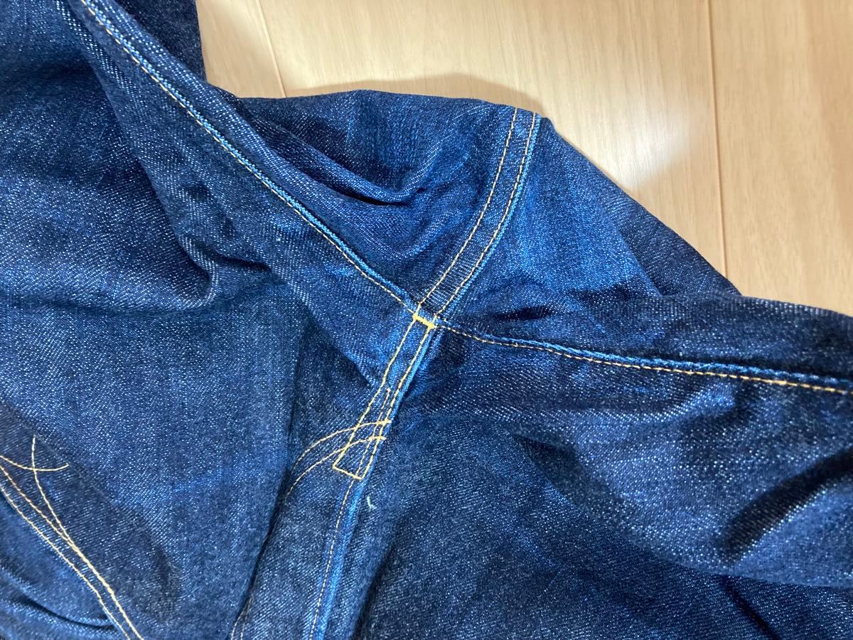 濃紺 RRL デニムパンツ スリムブーツカット 赤耳 ボタンフライ 濃紺 RRL デニムパンツ スリムブーツカット 赤耳 ボタンフライ