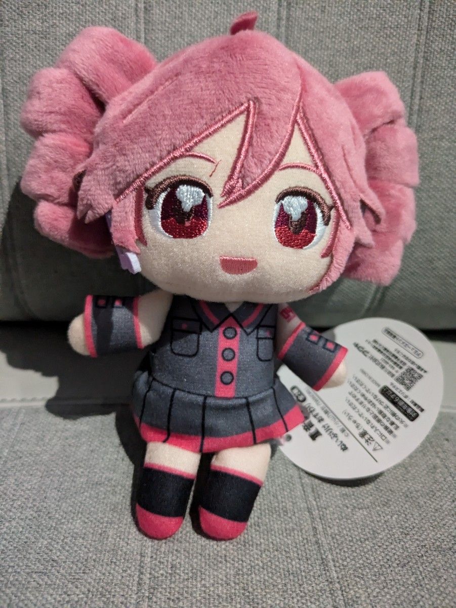 新品タグ付】重音テト ぬいぷりけ おすわり マスコット 新品タグ付】重音テト ぬいぷりけ おすわり マスコット