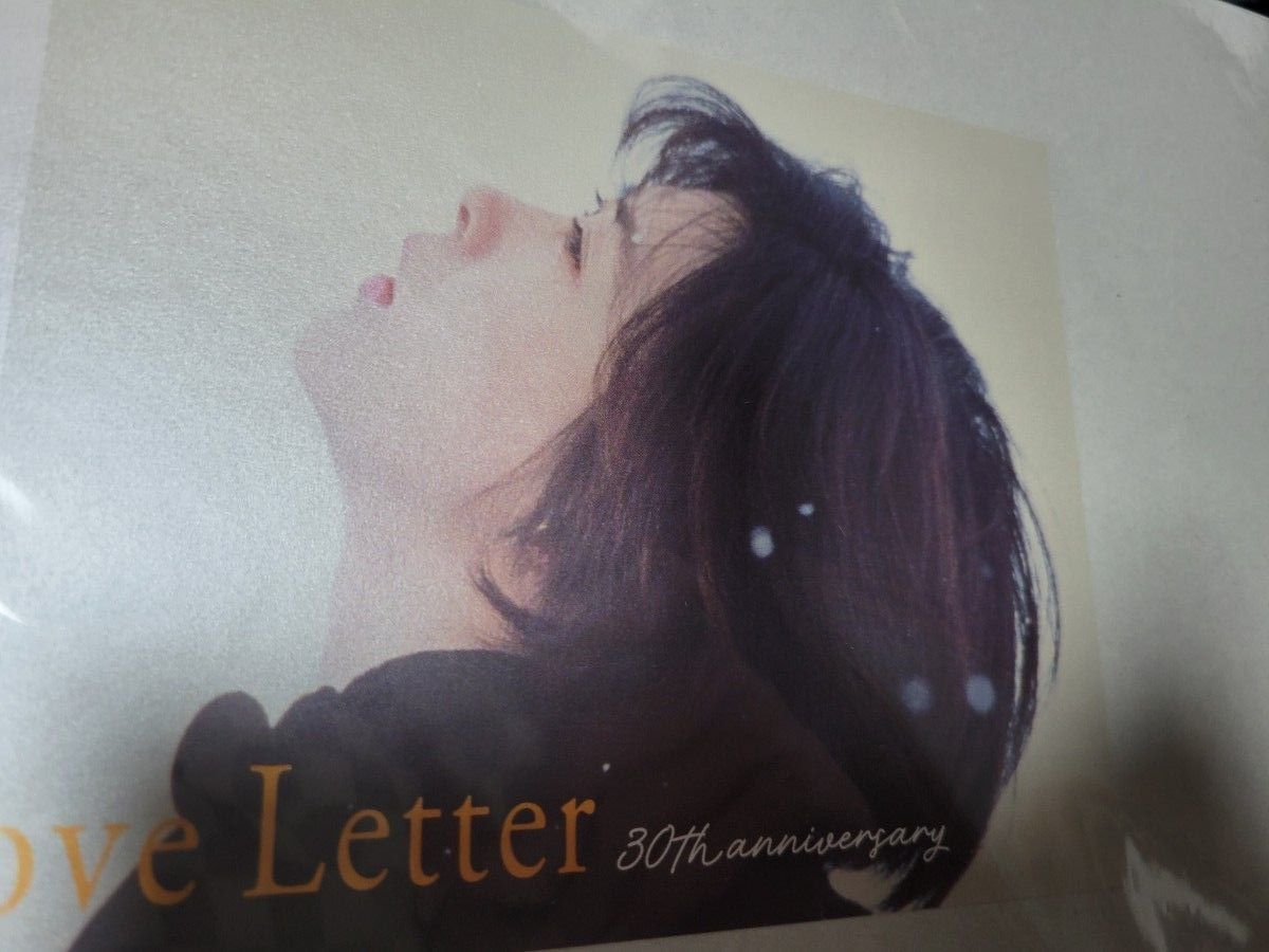 中山美穂 Tシャツ ラブレター 未開封 中山美穂 T シャツ 『Love Letter』公開30周年を記念した