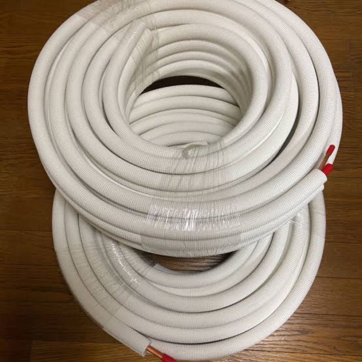 2分3分×2巻 ペアコイル 新品未使用 エアコン 配管 20m×2巻 送料 2分3分×2巻 ペアコイル 新品未使用 エアコン 配管 20m×2巻 送料