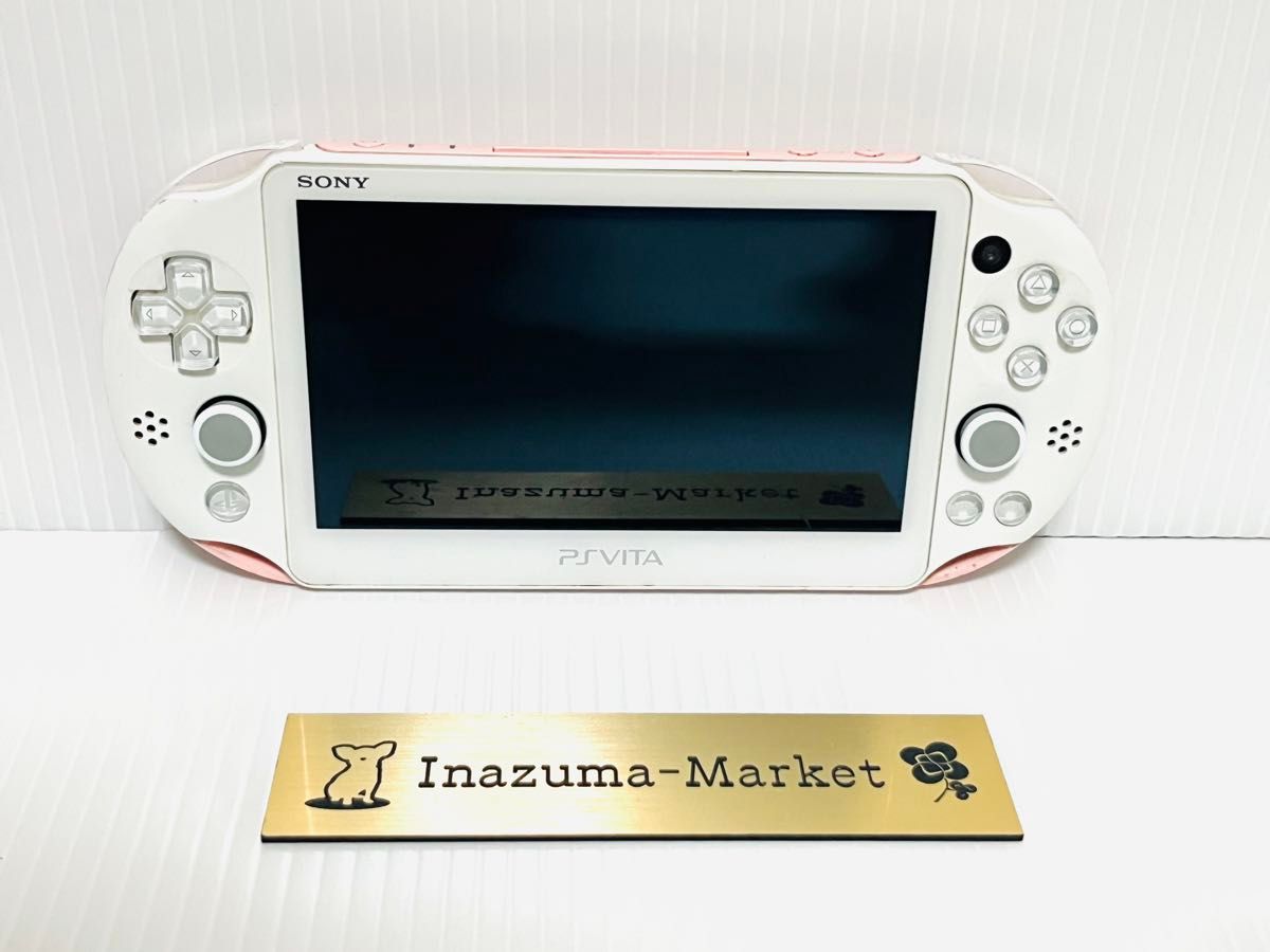 PlayStation Vita PCH-2000 SONY ホワイト ピンク ZA19 動作確認 PlayStation Vita PCH-2000 SONY ホワイト ピンク ZA19 動作確認