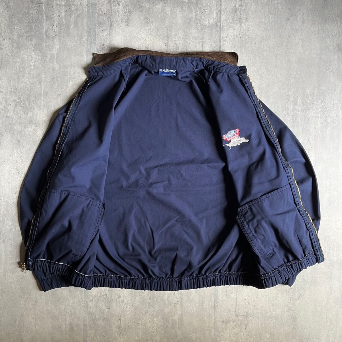 80s vintage】スイングトップ ブルゾン usa製 短丈 企業物 古着 80s vintage】スイングトップ ブルゾン usa製 短丈 企業物 古着