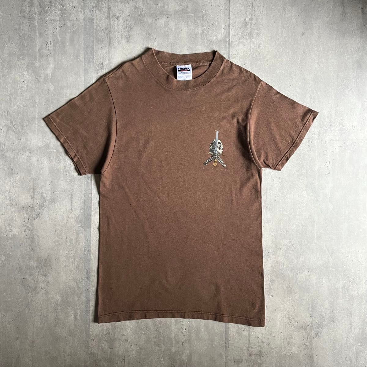 90s powell peralta】Tシャツ TULTEX スカル ソード usa製 90s powell peralta】Tシャツ TULTEX スカル ソード usa製