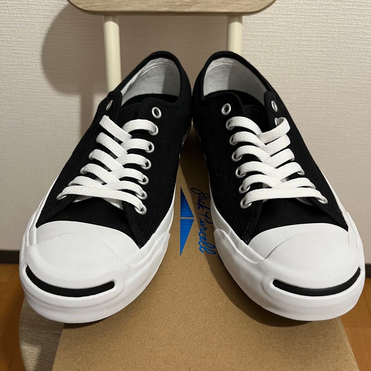 廃盤 新品未使用 コンバース ジャックパーセルブラック 26cm 廃盤 新品未使用 コンバース ジャックパーセルブラック 26cm