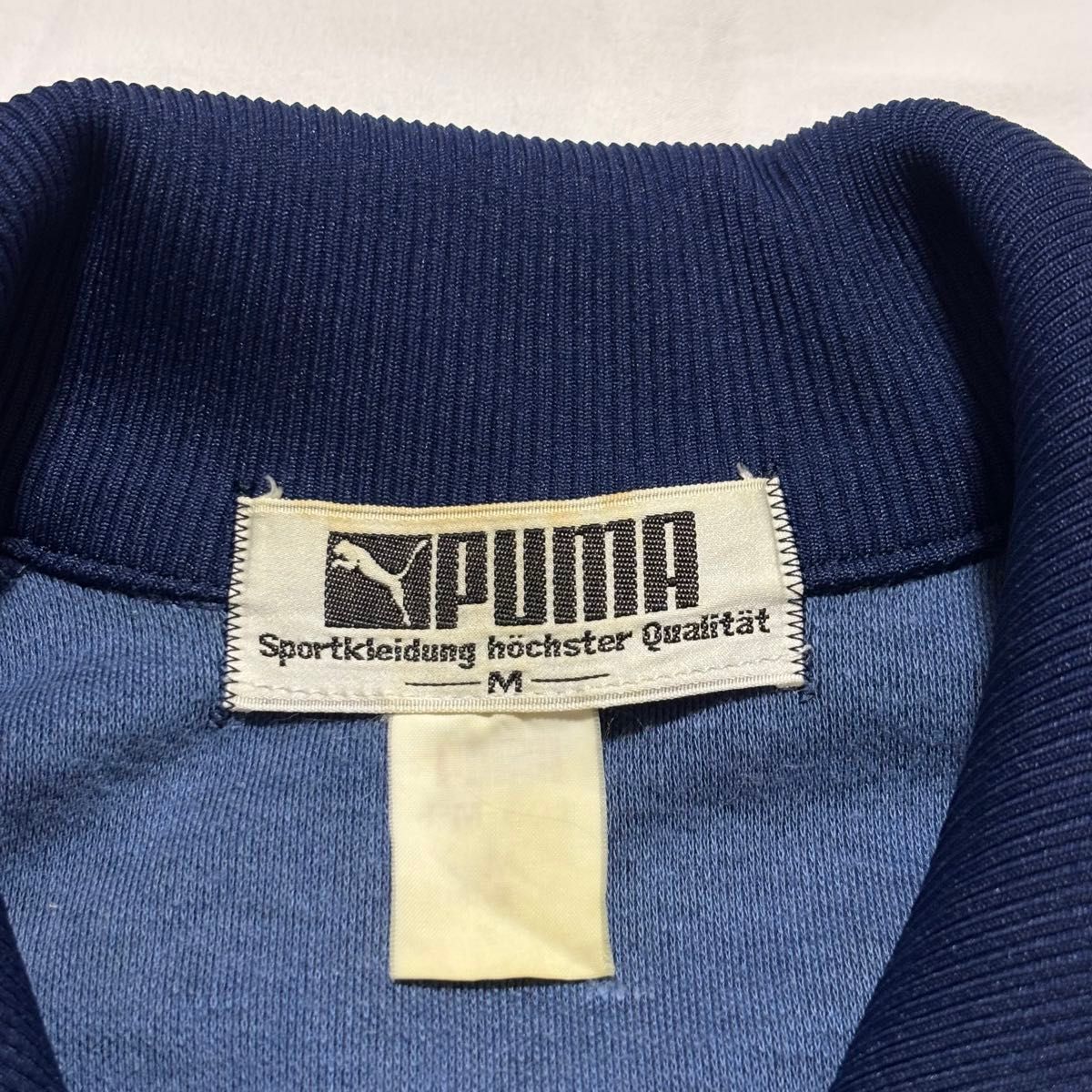 80s PUMA トラックジャケット ロゴ 刺繍 ジャージ あいみょん 着 80s PUMA トラックジャケット ロゴ 刺繍 ジャージ あいみょん 着
