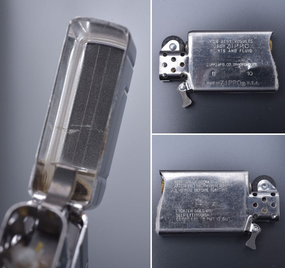 新品同様 ZIPPO MILD SEVEN アーマー 2010年製 シルバー 鏡面 箱