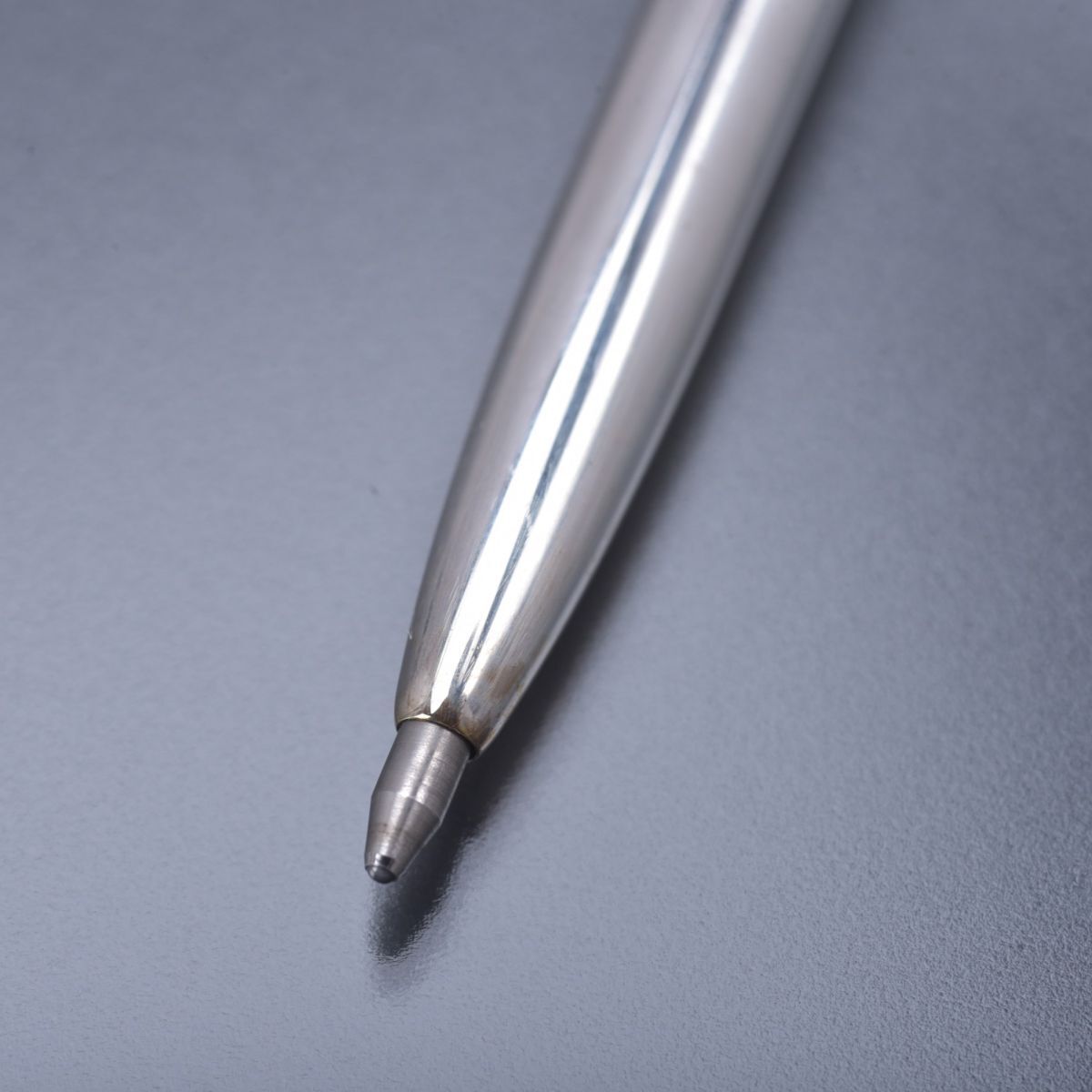 美品 エルメス HERMES ボールペン 925 シルバー フランス制 キャップ式 文具 文房具 ブランド #N※B502