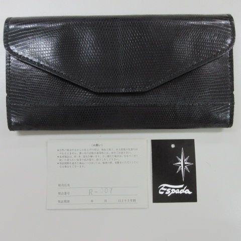 新品未使用 長財布 財布 ブラック × ゴールド 本革 革 革製品 新品未使用 長財布 財布 ブラック × ゴールド 本革 革 革製品
