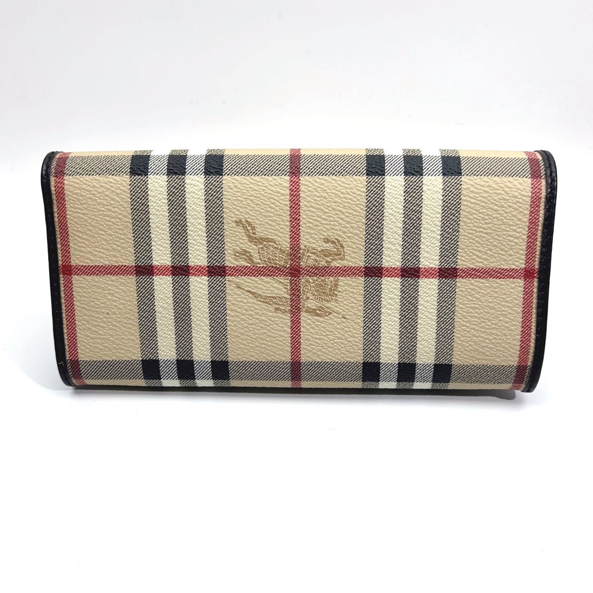 未使用品 BURBERRY バーバリー 長財布 2つ折り PVC シャドー 未使用品 BURBERRY バーバリー 長財布 2つ折り PVC シャドー