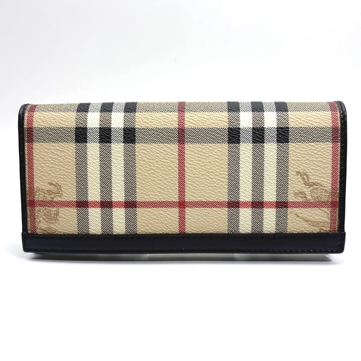 未使用品 BURBERRY バーバリー 長財布 2つ折り PVC シャドー 未使用品 BURBERRY バーバリー 長財布 2つ折り PVC シャドー