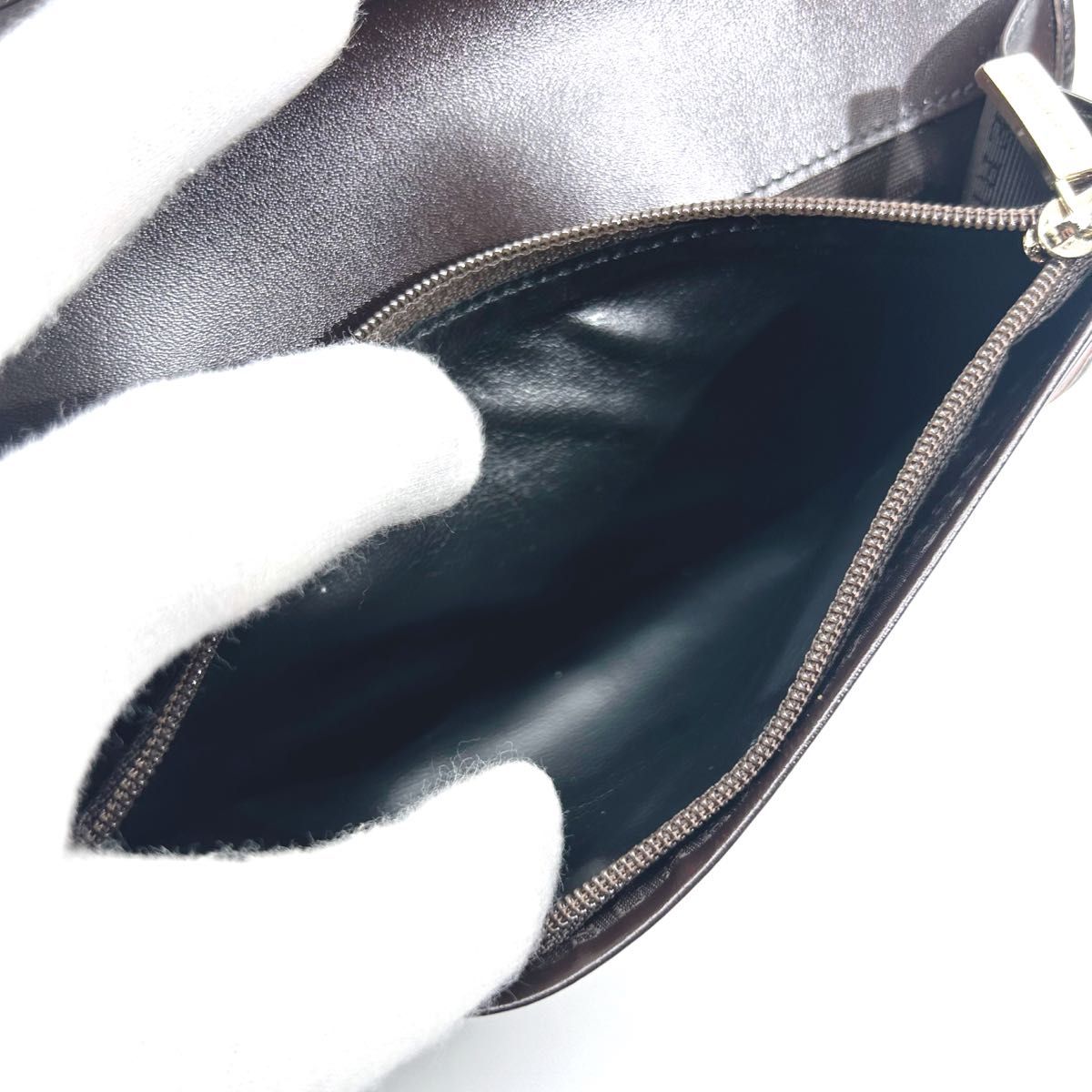 未使用品 BURBERRY バーバリー 長財布 2つ折り PVC シャドー 未使用品 BURBERRY バーバリー 長財布 2つ折り PVC シャドー