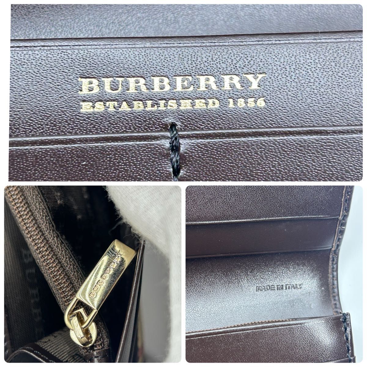 未使用品 BURBERRY バーバリー 長財布 2つ折り PVC シャドー 未使用品 BURBERRY バーバリー 長財布 2つ折り PVC シャドー