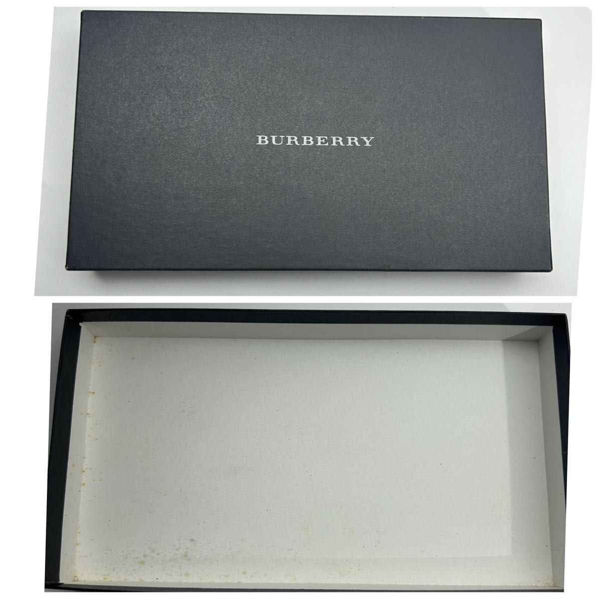 未使用品 BURBERRY バーバリー 長財布 2つ折り PVC シャドー 未使用品 BURBERRY バーバリー 長財布 2つ折り PVC シャドー