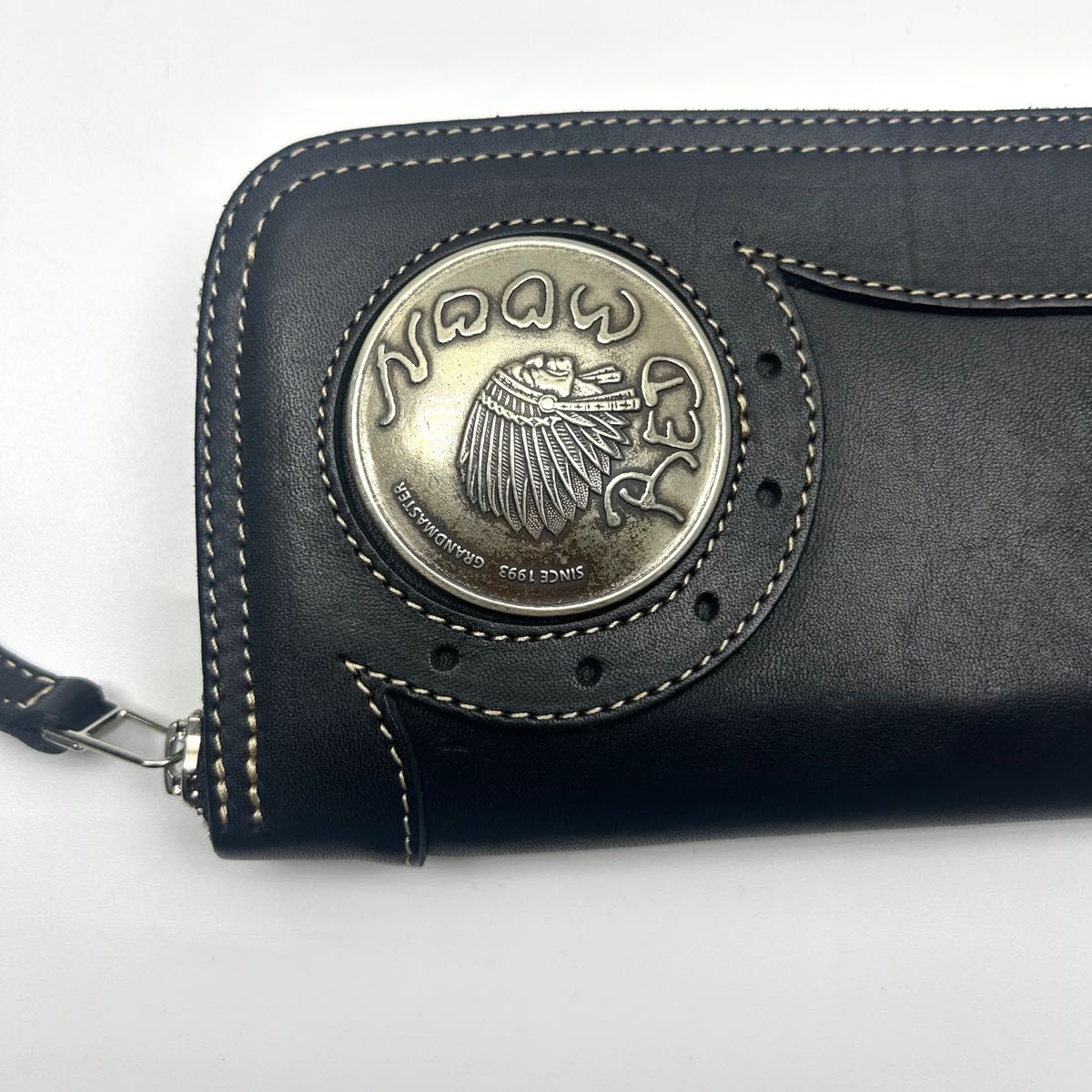 極美品 RED MOON レッドムーン ラウンドファスナー 長財布 極美品 RED MOON レッドムーン ラウンドファスナー 長財布