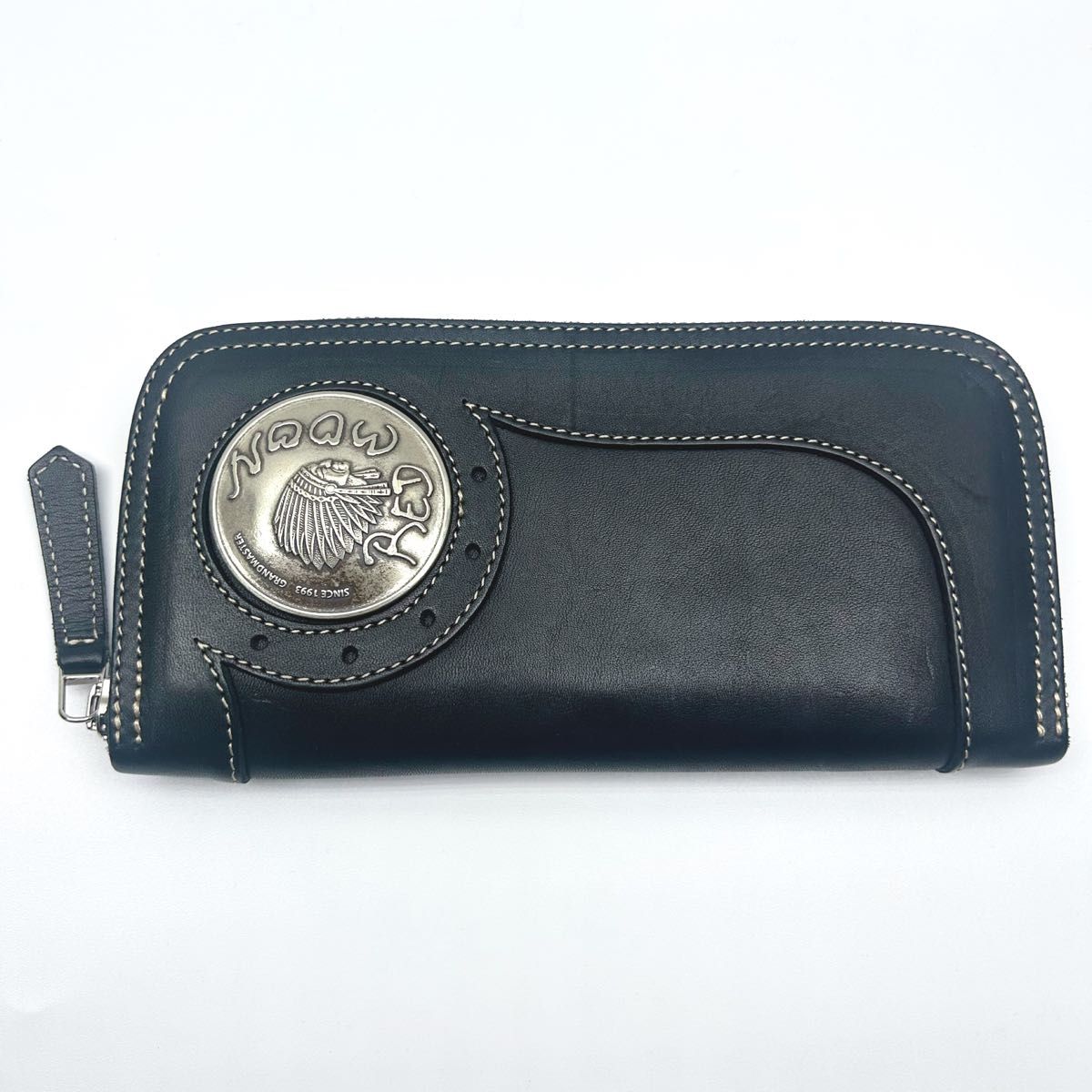極美品 RED MOON レッドムーン ラウンドファスナー 長財布 極美品 RED MOON レッドムーン ラウンドファスナー 長財布
