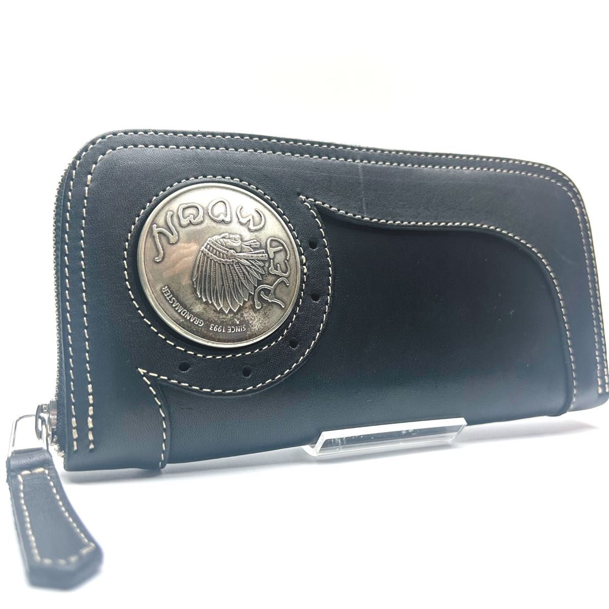 極美品 RED MOON レッドムーン ラウンドファスナー 長財布 極美品 RED MOON レッドムーン ラウンドファスナー 長財布