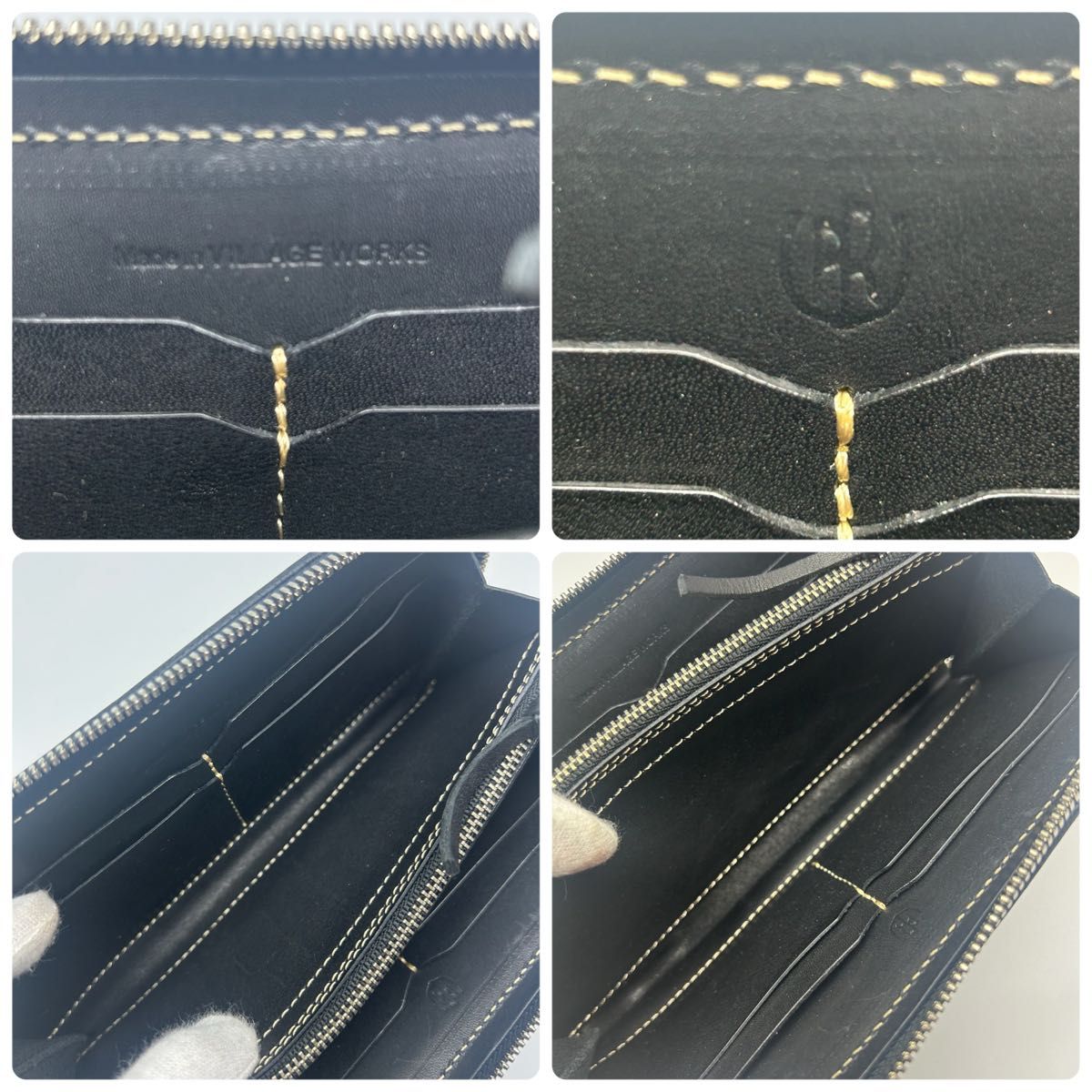 極美品 RED MOON レッドムーン ラウンドファスナー 長財布 極美品 RED MOON レッドムーン ラウンドファスナー 長財布