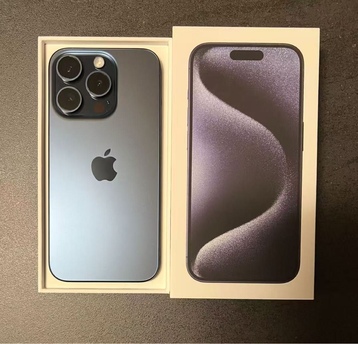 美品 iphone 15 Pro 128GB ブルー バッテリー100% 充放電6回 美品 iphone 15 Pro 128GB ブルー バッテリー100% 充放電6回