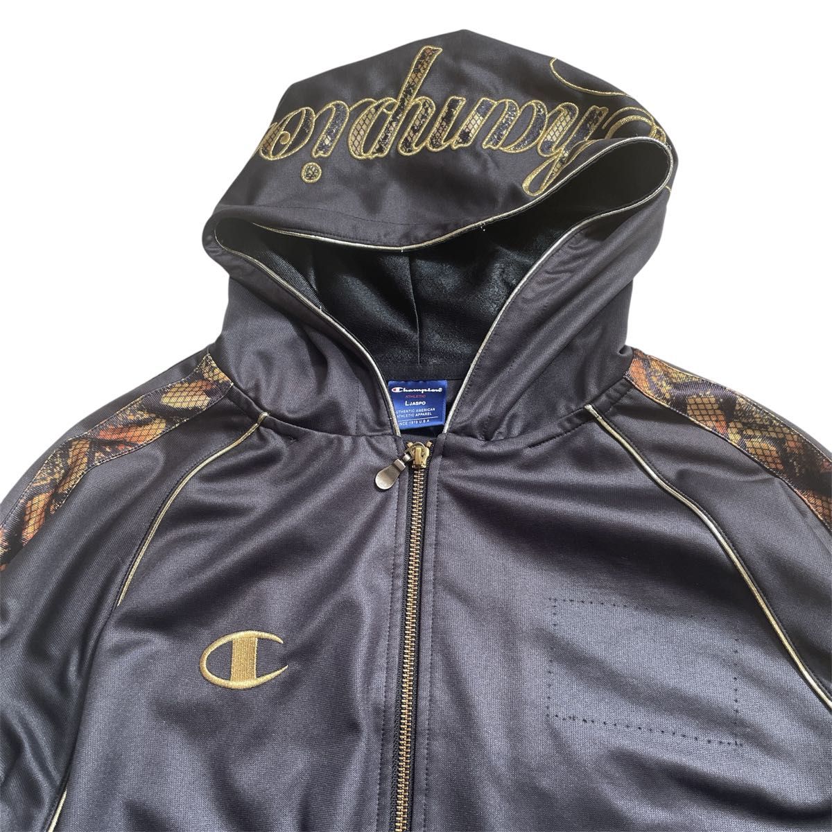 レア 】Champion セットアップ ジャージ 魔裟斗モデル パイソン レア 】Champion セットアップ ジャージ 魔裟斗モデル パイソン