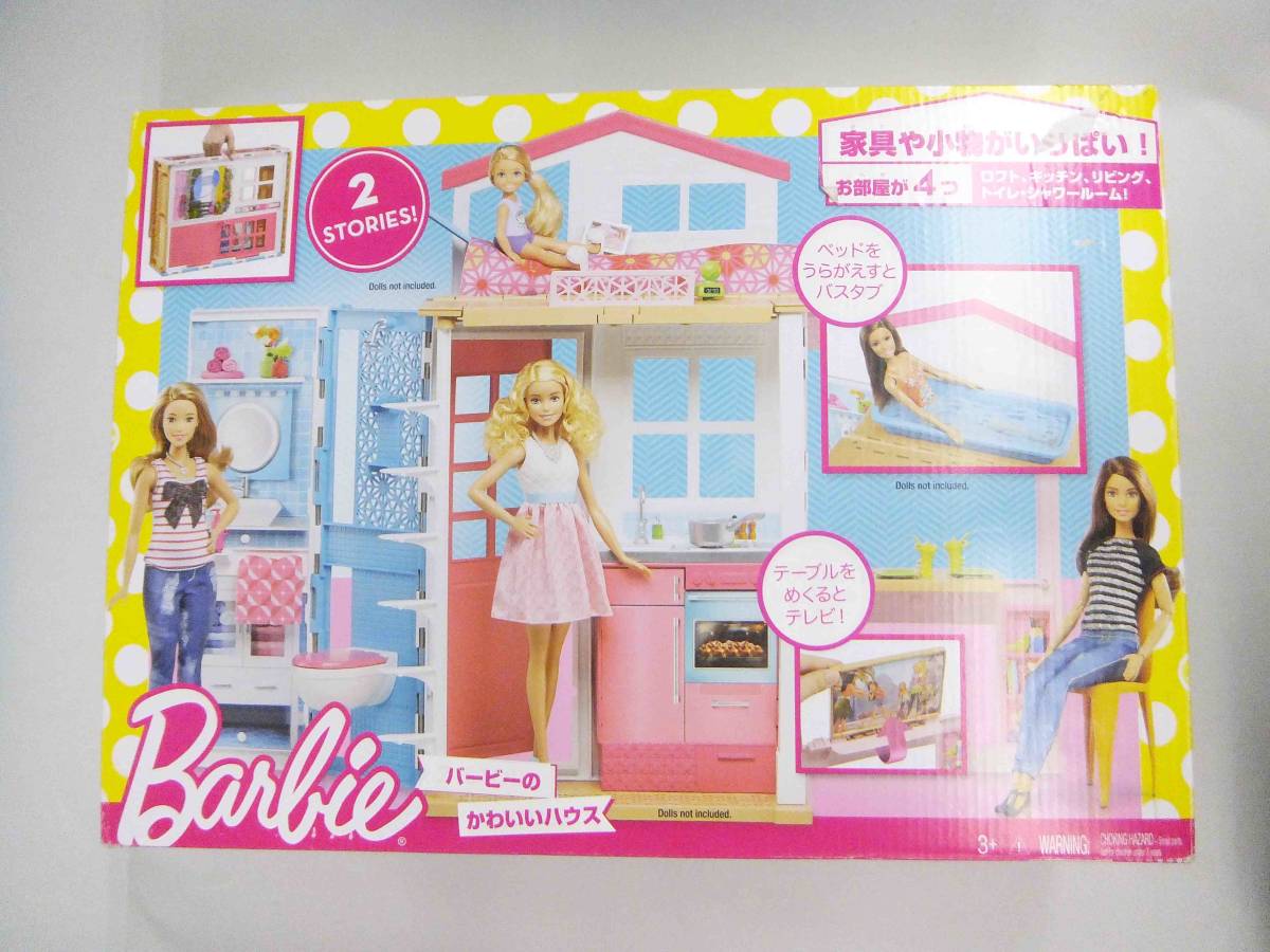 ☆未使用☆ Barbie バービー 2-Story House with Furniture Accessories ファッショニスタ Barbie Marni Senofonte　Barbie Totally Hair