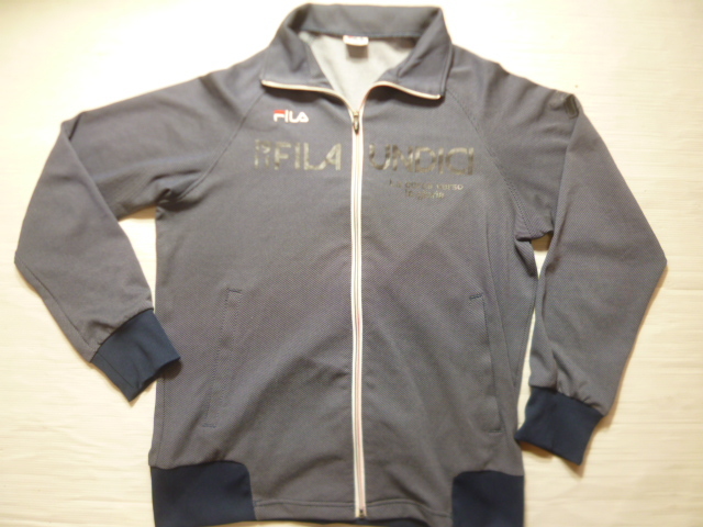 FILA( filler ) jersey top ^ navy blue color ^ size O