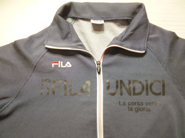 FILA( filler ) jersey top ^ navy blue color ^ size O