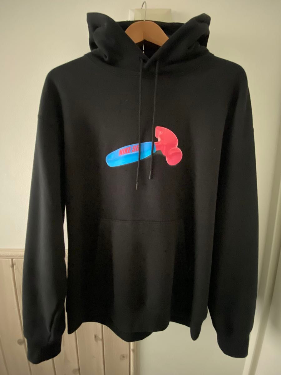 NIKE SB】HAMMER FLEECE P/O HOOD BLACK XL スケートボード NIKE SB】HAMMER FLEECE P/O HOOD BLACK XL スケートボード