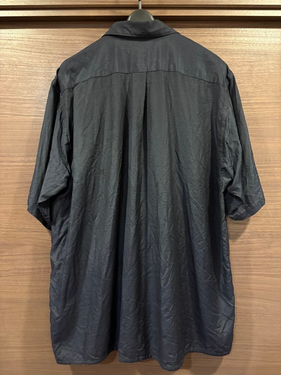 23ss コモリ comoli ウールシルク 半袖オープンカラーシャツ 23ss コモリ comoli ウールシルク 半袖オープンカラーシャツ
