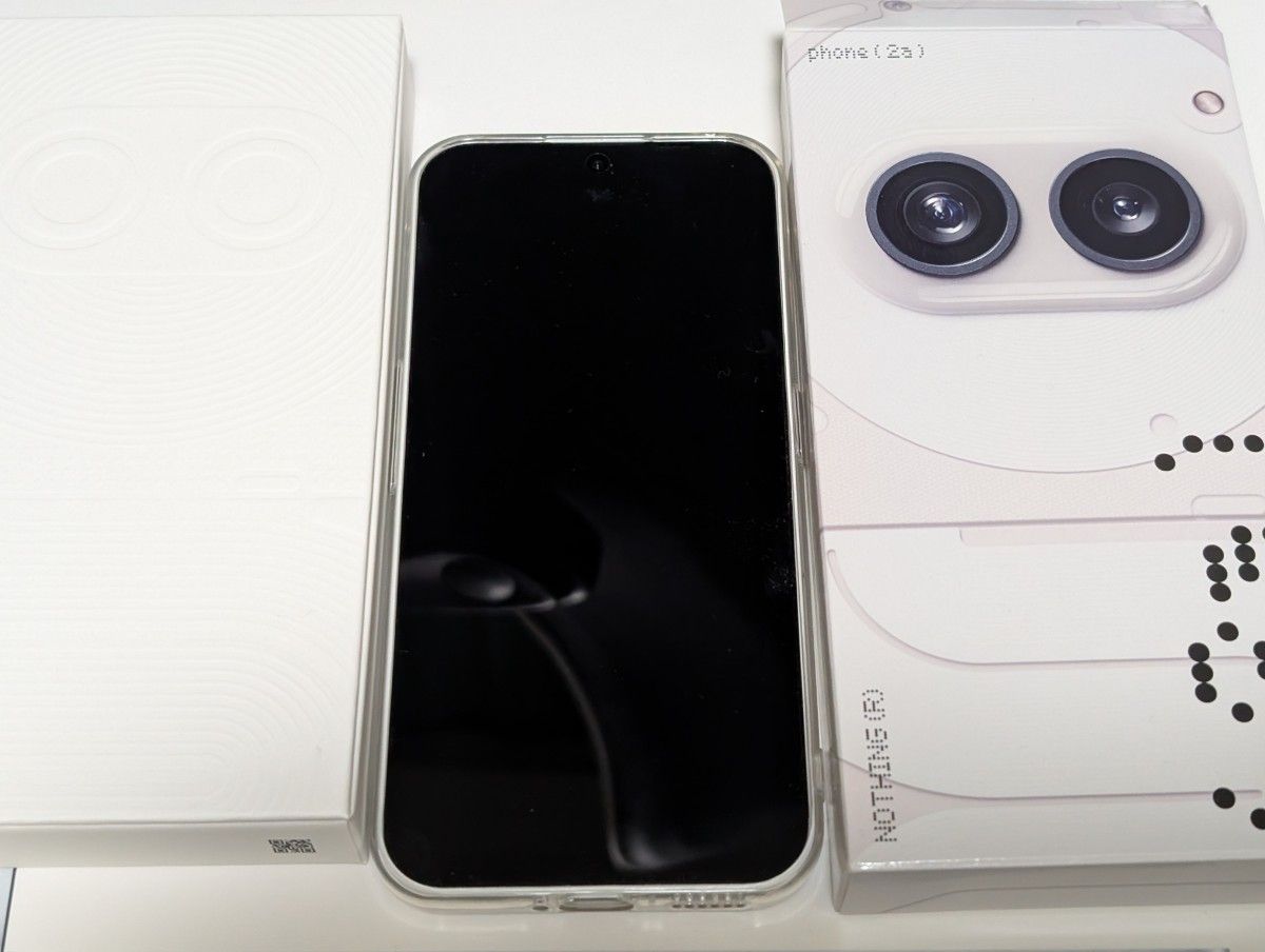 Nothing phone 2a ホワイト ほぼ未使用 SIMフリー ケース付き Nothing phone 2a ホワイト ほぼ未使用 SIMフリー ケース付き