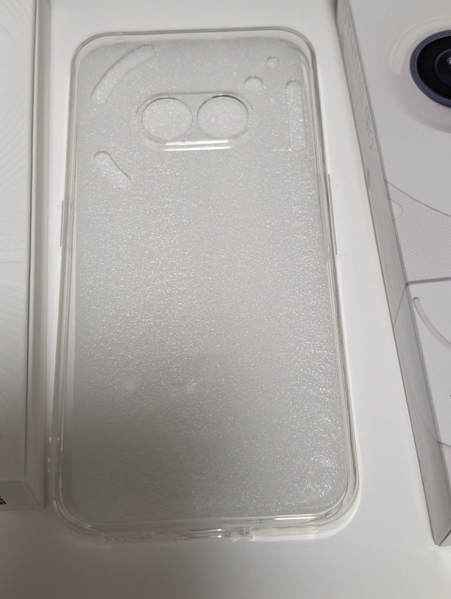Nothing phone 2a ホワイト ほぼ未使用 SIMフリー ケース付き Nothing phone 2a ホワイト ほぼ未使用 SIMフリー ケース付き