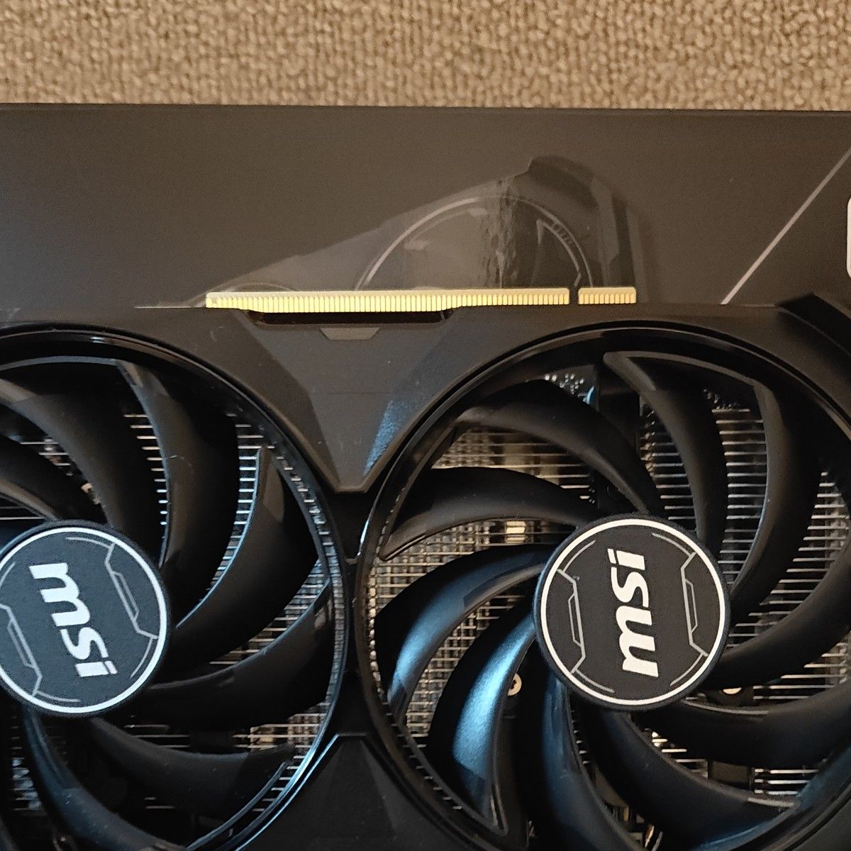 MSI GeForce RTX 4060 Ti VENTUS 2X BLACK 8G OC グラフィック MSI GeForce RTX 4060 Ti VENTUS 2X BLACK 8G OC グラフィック