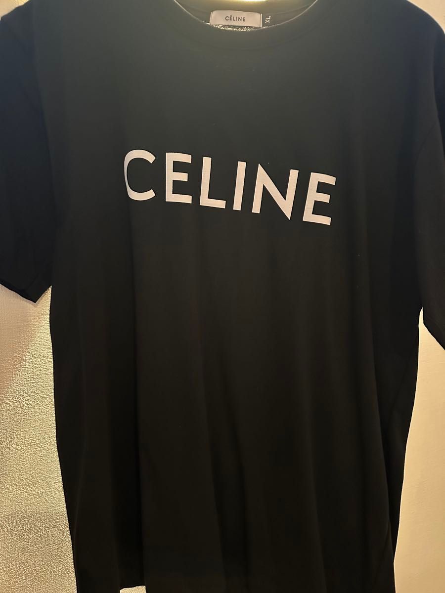セリーヌ 風 Tシャツ CELINE ブラック XL|Yahoo!フリマ(旧 セリーヌ 風 Tシャツ CELINE ブラック XL|Yahoo!フリマ(旧