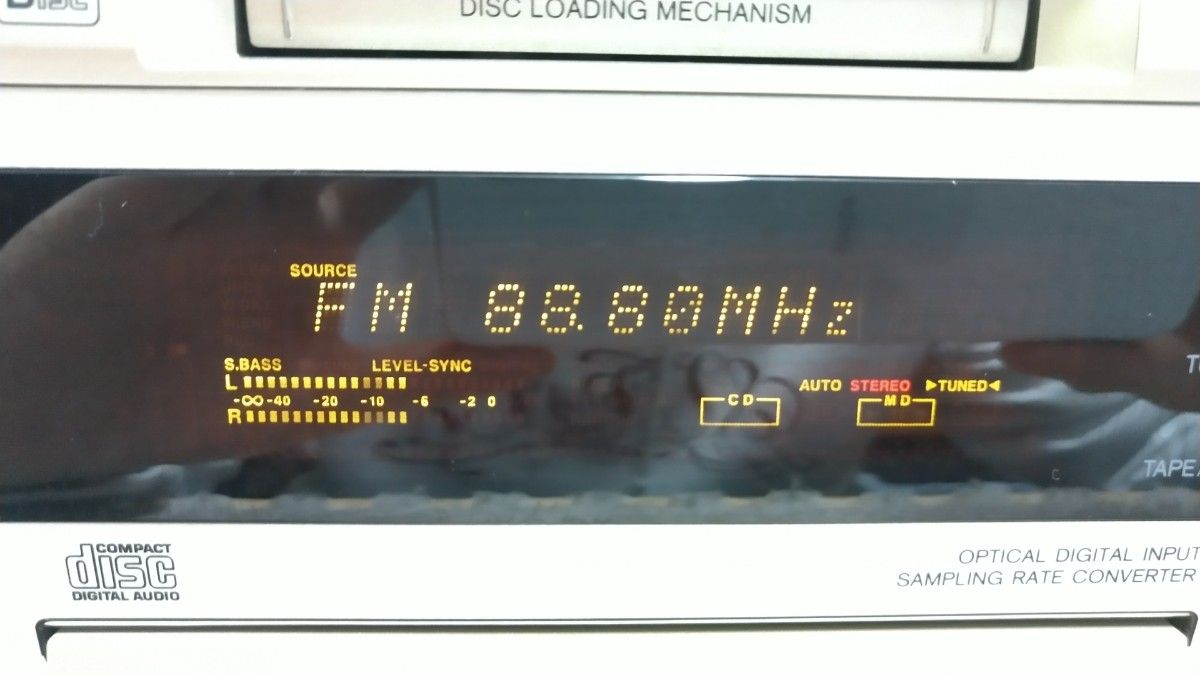 オンキョー CD-MDチューナーアンプFR-V5リモコン付き|Yahoo オンキョー CD-MDチューナーアンプFR-V5リモコン付き|Yahoo