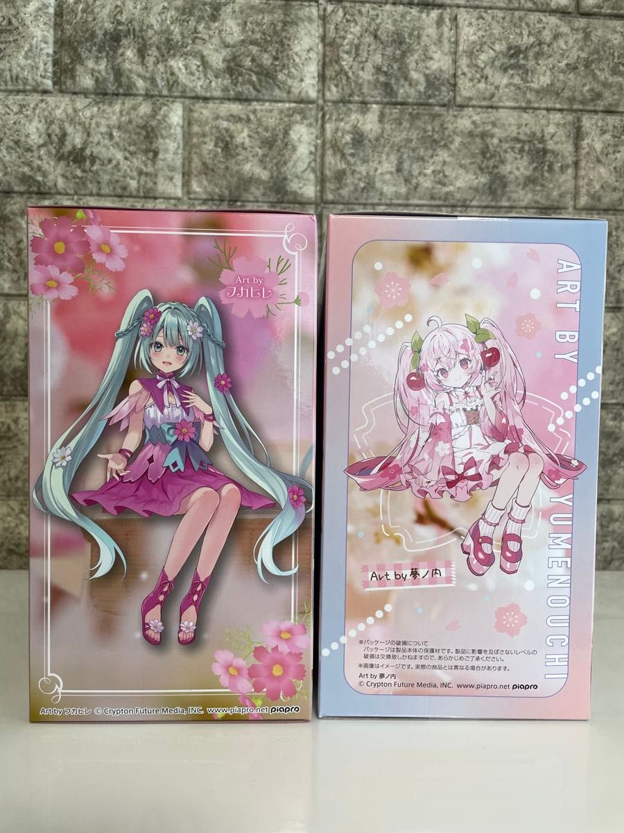 初音ミク&桜ミク フィギュア 2体セット|Yahoo!フリマ(旧 初音ミク&桜ミク フィギュア 2体セット|Yahoo!フリマ(旧