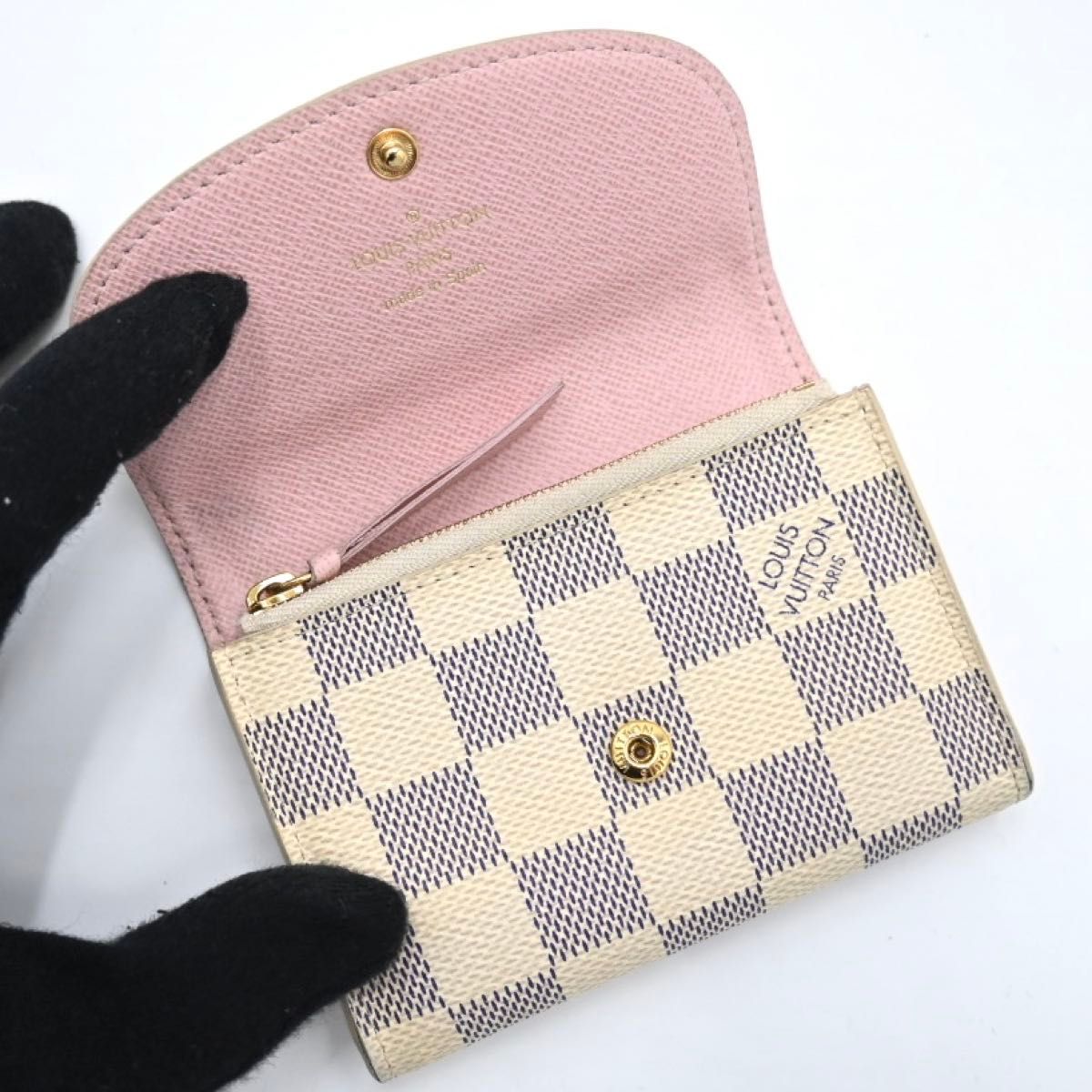 LOUIS VUITTON ルイヴィトン 小銭入れ ポルトモネロザリ LOUIS VUITTON ルイヴィトン 小銭入れ ポルトモネロザリ