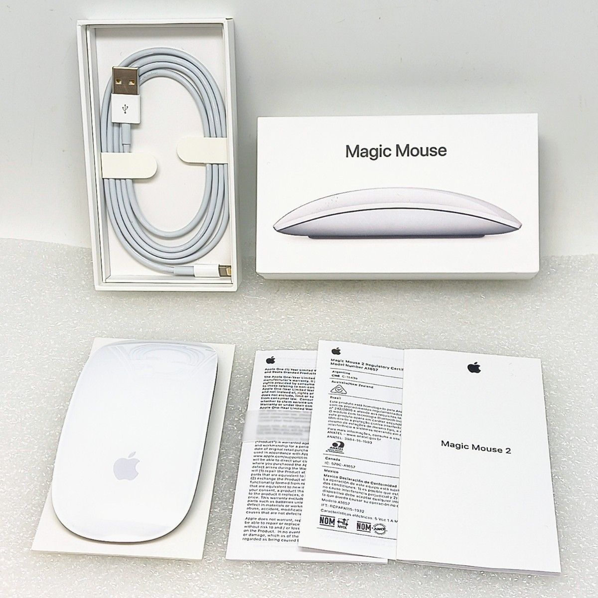 動作確認済】Apple純正 Magic Mouse 2 マジックマウス[MLA02J/A 動作確認済】Apple純正 Magic Mouse 2 マジックマウス[MLA02J/A