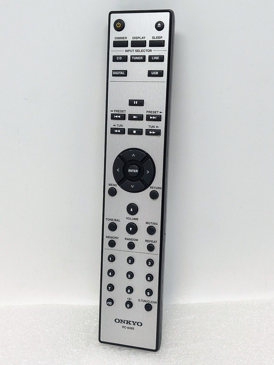 動作確認済】ONKYO CR-555用 純正リモコン RC-849S|Yahoo 動作確認済】ONKYO CR-555用 純正リモコン RC-849S|Yahoo