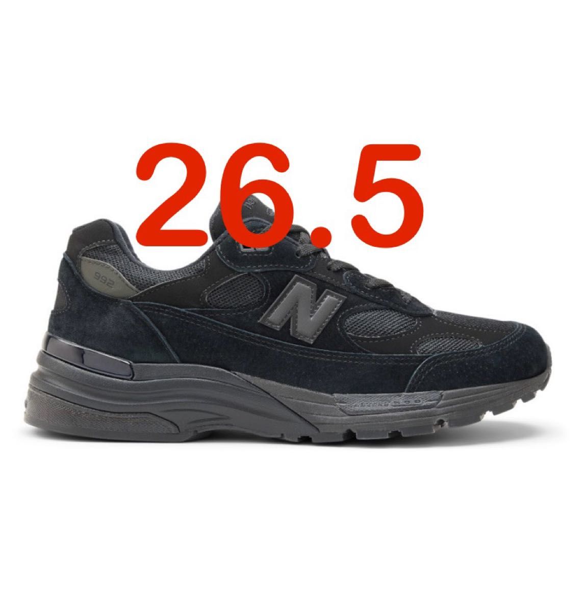 New Balance U992TB 26 5㎝ Triple Black ニューバランス 992 New Balance U992TB 26 5㎝ Triple Black ニューバランス 992