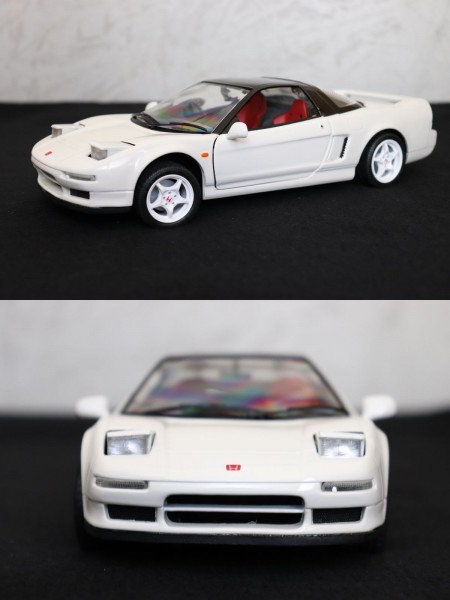 京商 1/18 ホンダ NSX タイプR ホワイト/レッド 黒箱 2台 まとめての画像2