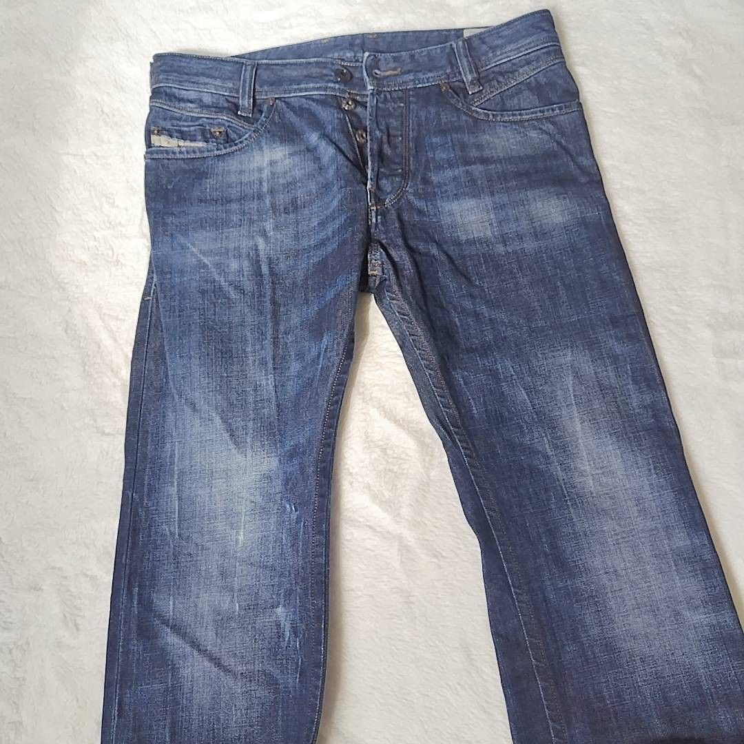 DIESEL メンズ レディース ストレートデニム w27 Mサイズ 美品 DIESEL メンズ レディース ストレートデニム w27 Mサイズ 美品