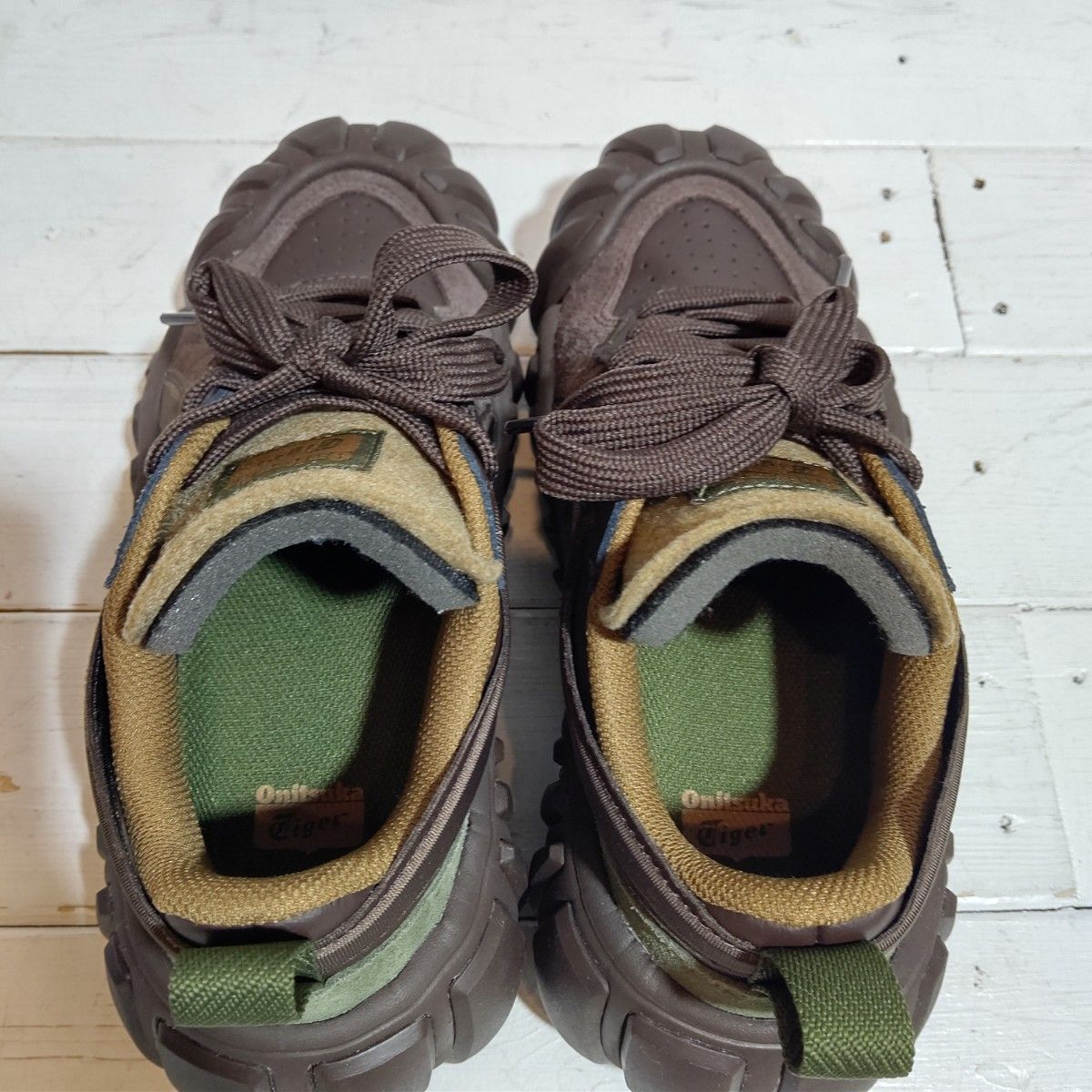 Onitsuka Tiger DENTIGRE LS カラーLICORICE BROWN オニツカ Onitsuka Tiger DENTIGRE LS カラーLICORICE BROWN オニツカ