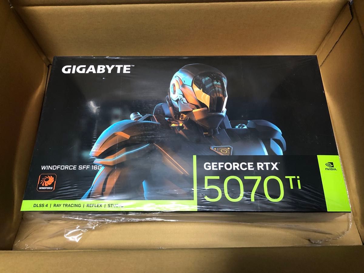 新品未開封 GIGABYTE GeForce RTX 5070 Ti WINDFORCE OC SFF 16G 新品未開封 GIGABYTE GeForce RTX 5070 Ti WINDFORCE OC SFF 16G