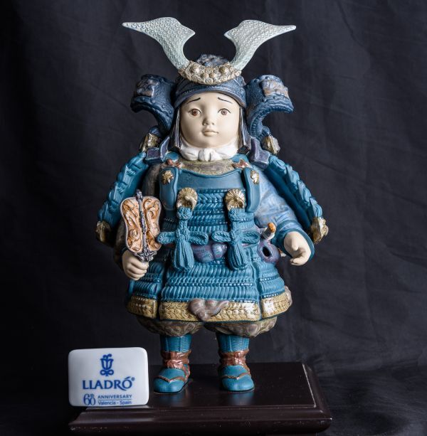 リヤドロ(LLADRO) 「若武者(Blue)」箱、証明書付 B3(リヤドロ リヤドロ(LLADRO) 「若武者(Blue)」箱、証明書付 B3(リヤドロ