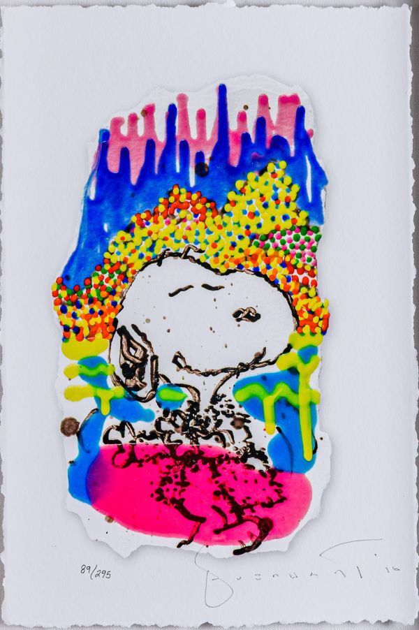 作品保証書付 トムエバーハート氏 版画 Water Lily December 真作保証】トム・エバハート(Tom Everhart)「Water Lily July