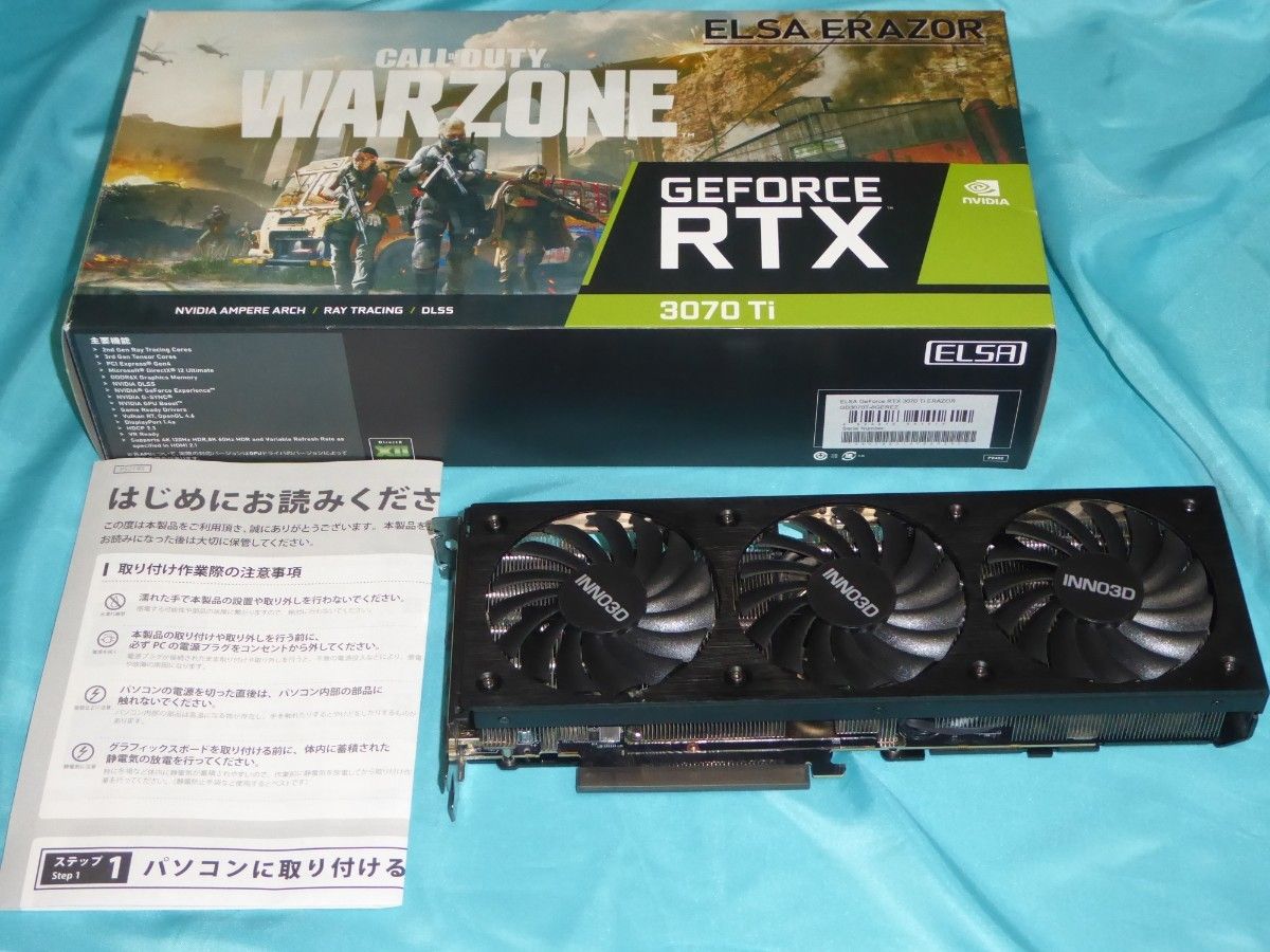 ELSA nVIDIA GeForce RTX3070Ti ERAZOR GD3070T-8GEREZ INNO3D ELSA nVIDIA GeForce RTX3070Ti ERAZOR GD3070T-8GEREZ INNO3D